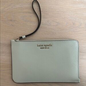 Kate Spade Mint Green Wristlet